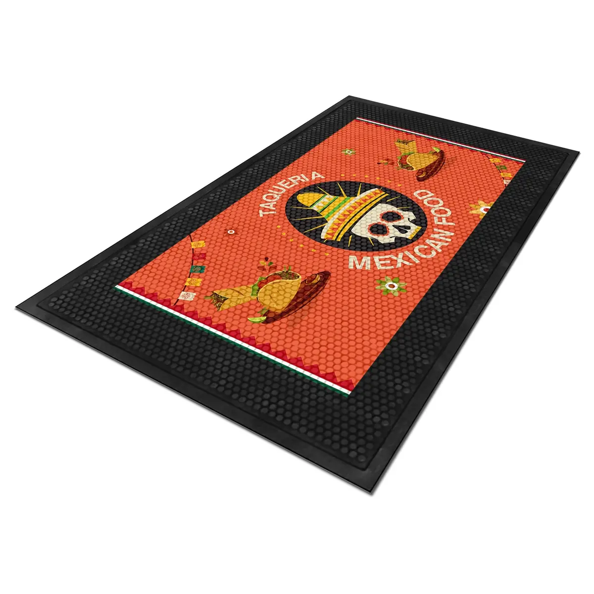 Custom Superscraper Rubber Door Mat 4