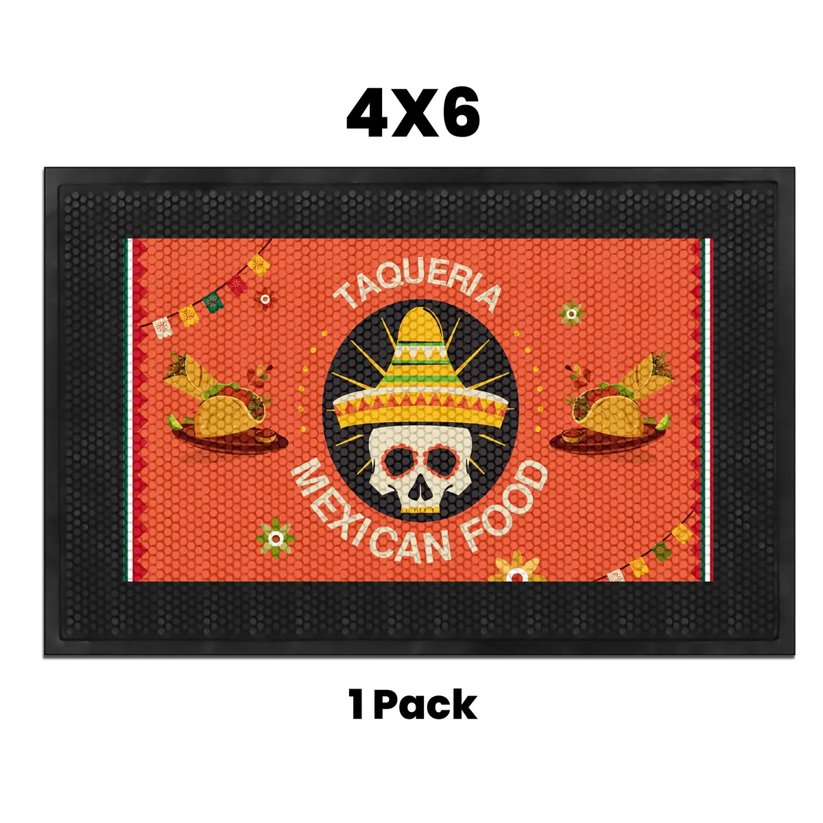 Custom Superscraper Rubber Door Mat 13