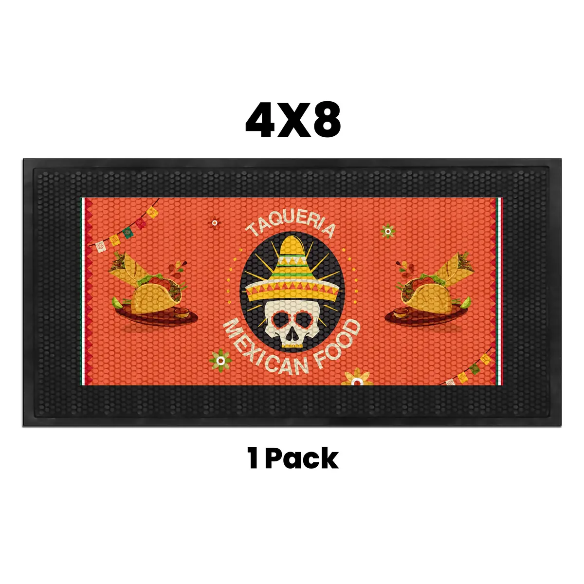 Custom Superscraper Rubber Door Mat 17
