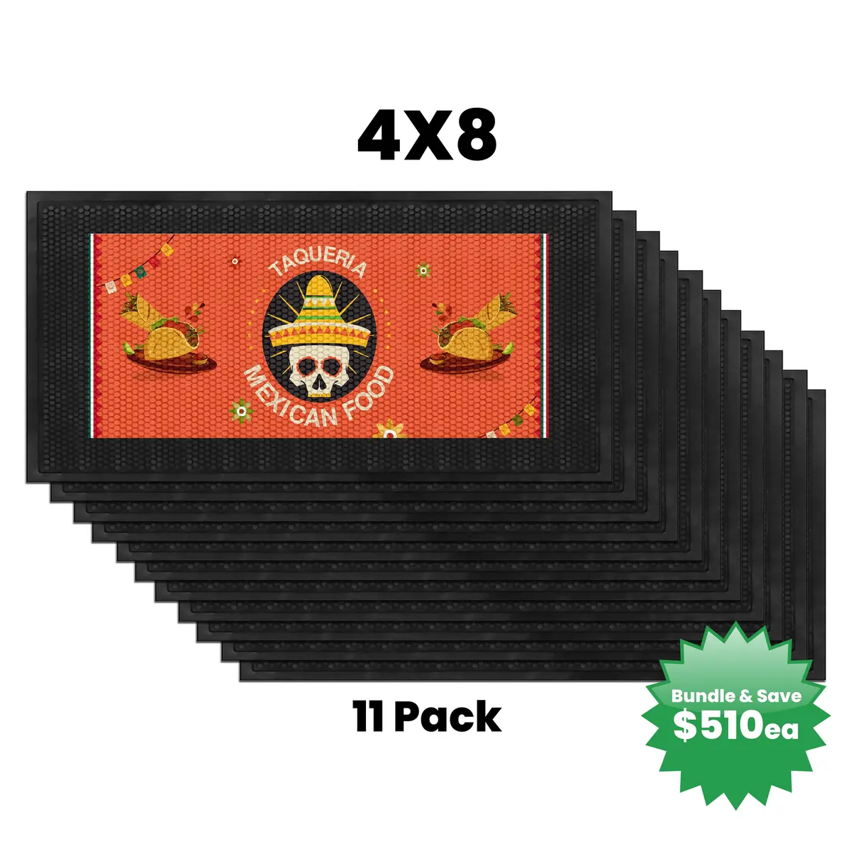 Custom Superscraper Rubber Door Mat 20