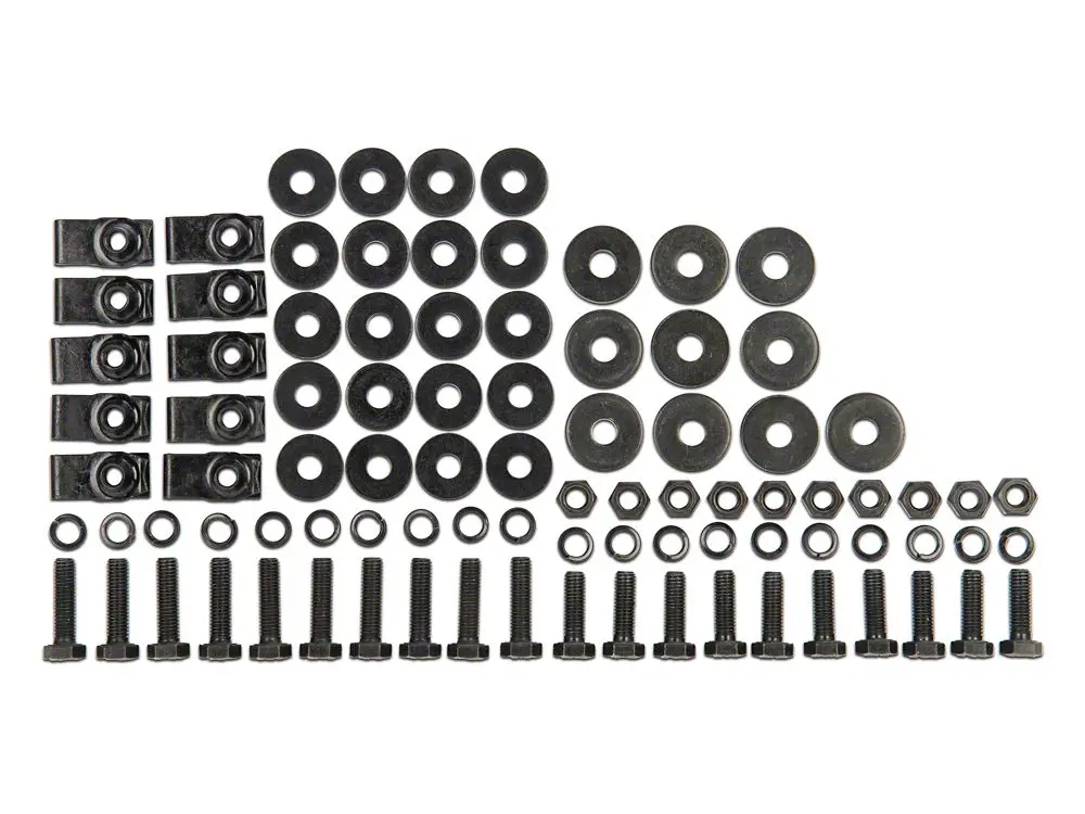 Barricade Rocker Step Hardware Kit for T530218-B – 2009–2014 Ford F-150 SuperCrew