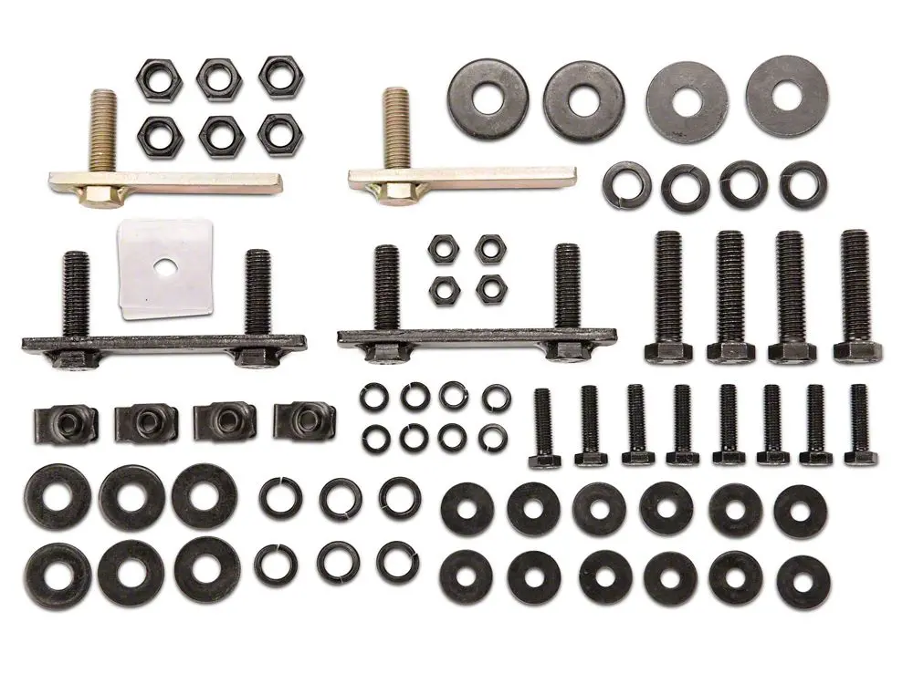 Barricade Replacement Side Step Bar Hardware Kit For T102821-C Only (04-08 F-150 Supercrew) 2