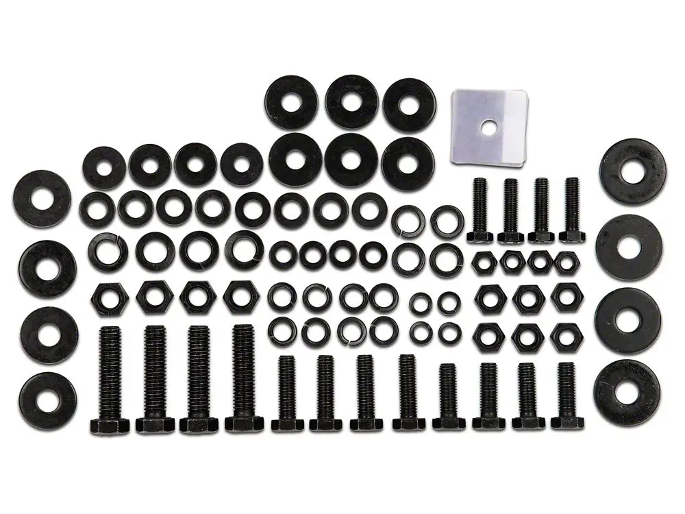 Barricade Replacement Side Step Bar Hardware Kit For T102822-C Only (09-14 F-150 Supercrew) 2