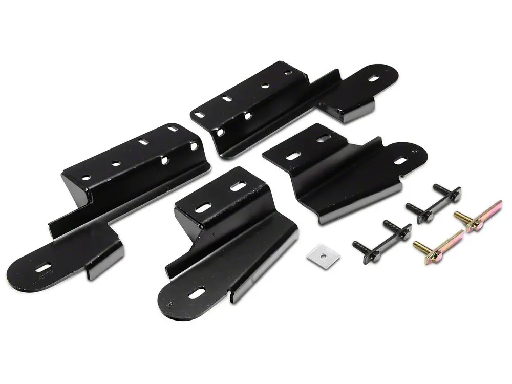 Barricade Side Step Bar Hardware Kit for T102826-B – 2004–2008 Ford F-150 SuperCab