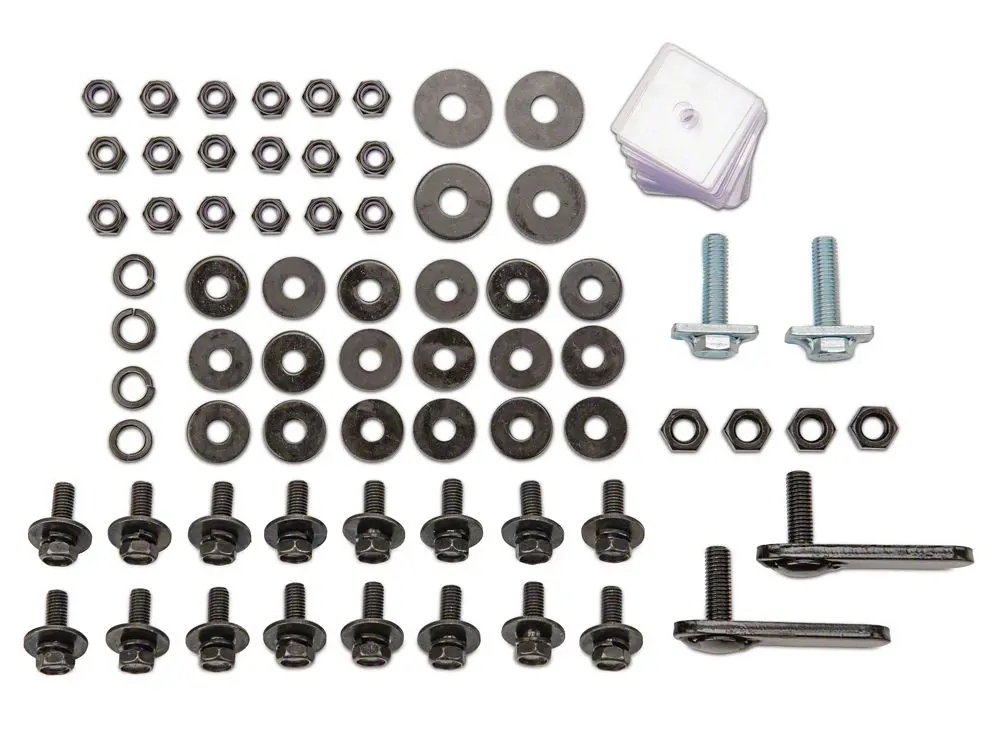 Barricade Replacement Side Step Bar Hardware Kit For T528323-A Only (15-25 F-150 Supercrew W/ 5-1/2-Foot Bed) 2