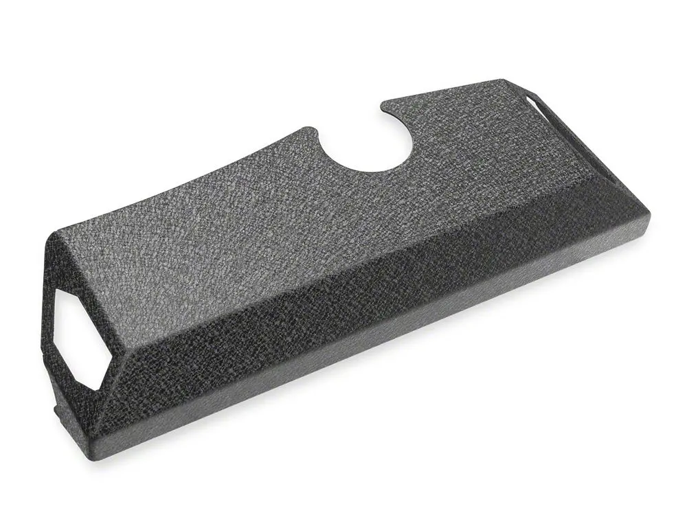 Barricade Coolant Overflow Cover; Textured Black (15-25 F-150) 2