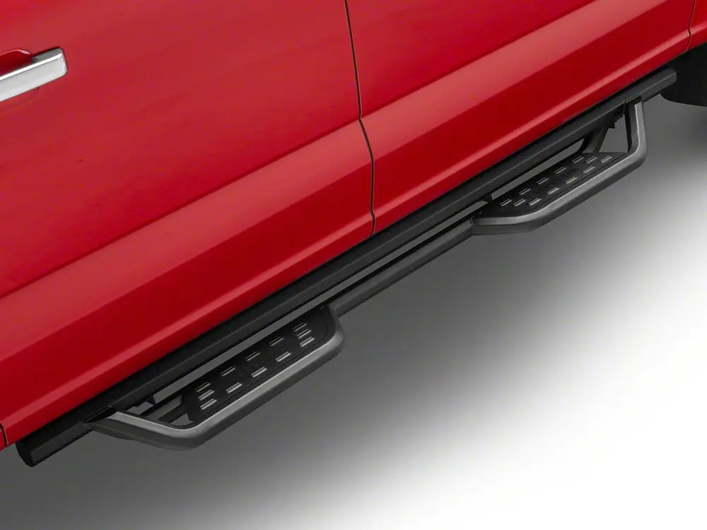 Barricade TCX Drop Side Step Bars – Matte Black, Fits 2015–2025 Ford F-150 SuperCrew