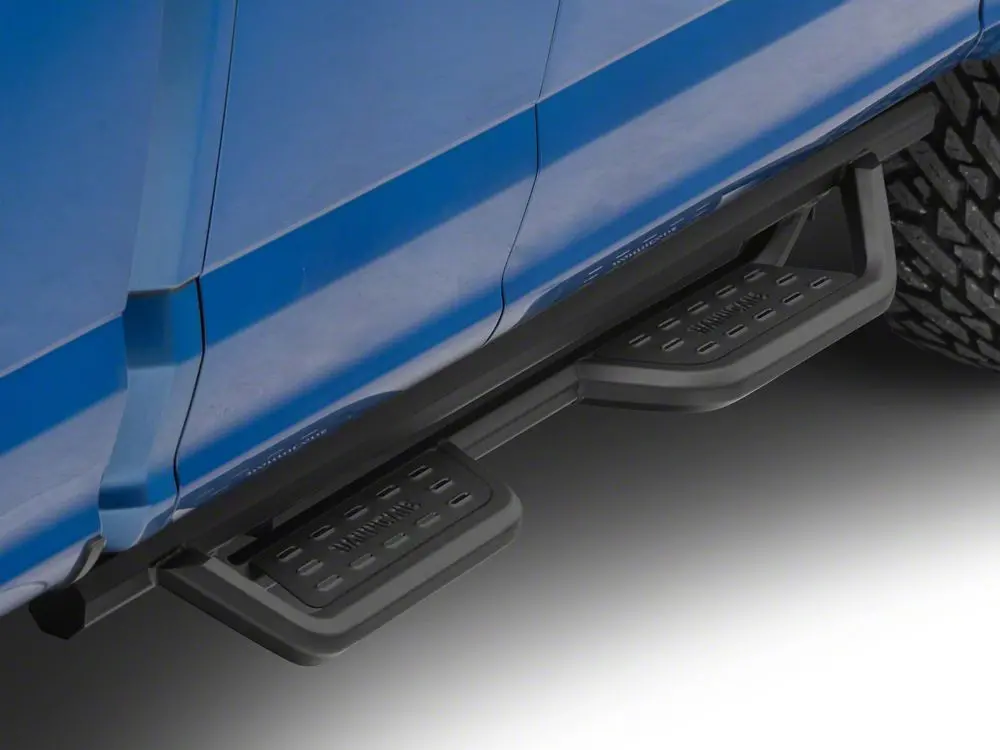 Barricade TCX Drop Side Step Bars – Matte Black, Fits 2015–2025 Ford F-150 SuperCab