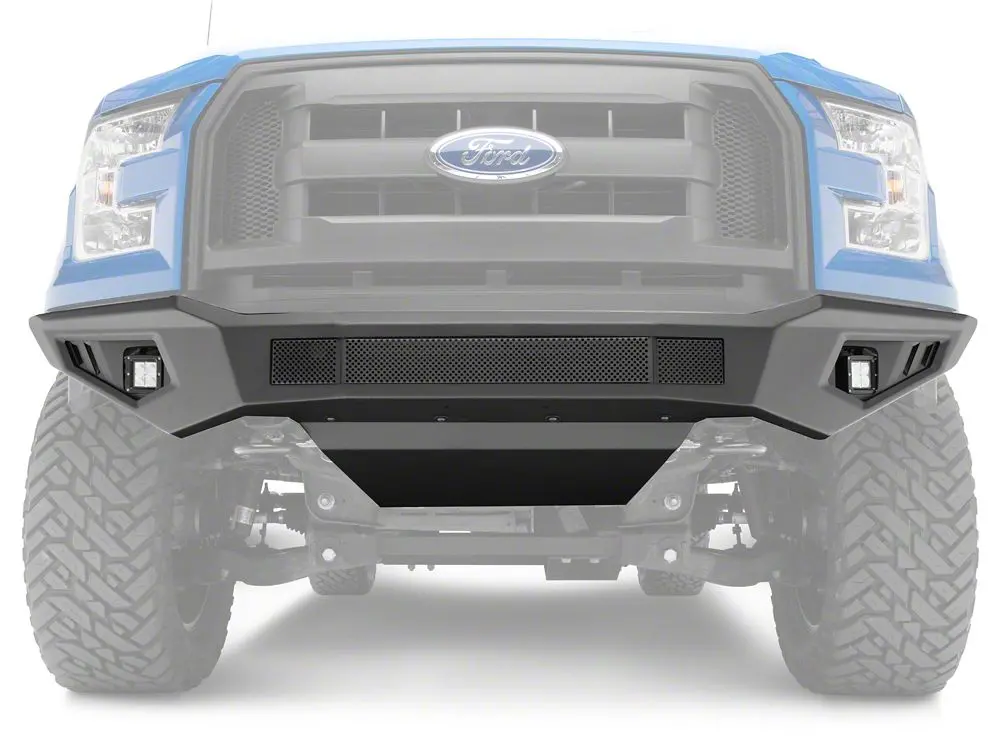 Barricade HD Off-Road Front Bumper with LED Fog Lights & Skid Plate – Designed for 2015–2017 Ford F-150 (Excludes Raptor)