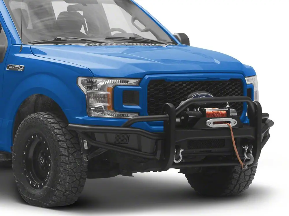 Barricade HD Push Bar for HD4 Bumper with Winch Conversion – Designed for 2018–2020 Ford F-150 (Excludes Raptor)