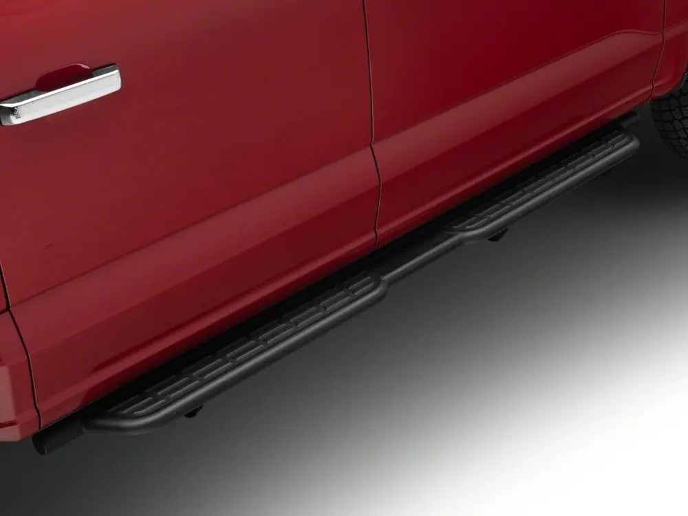 Barricade Heavy-Duty Formed Running Boards – Textured Black, Fits 2015–2025 Ford F-150 SuperCrew