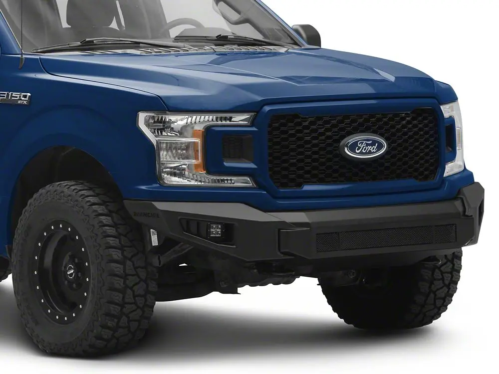 Barricade V2 Extreme HD Modular Front Bumper with LED Fog Lights – 2018–2020 Ford F-150 (Non-Raptor)