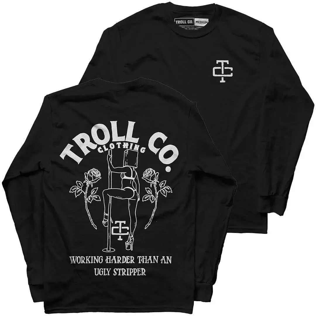 Whus Butterface Long Sleeve: Black 1