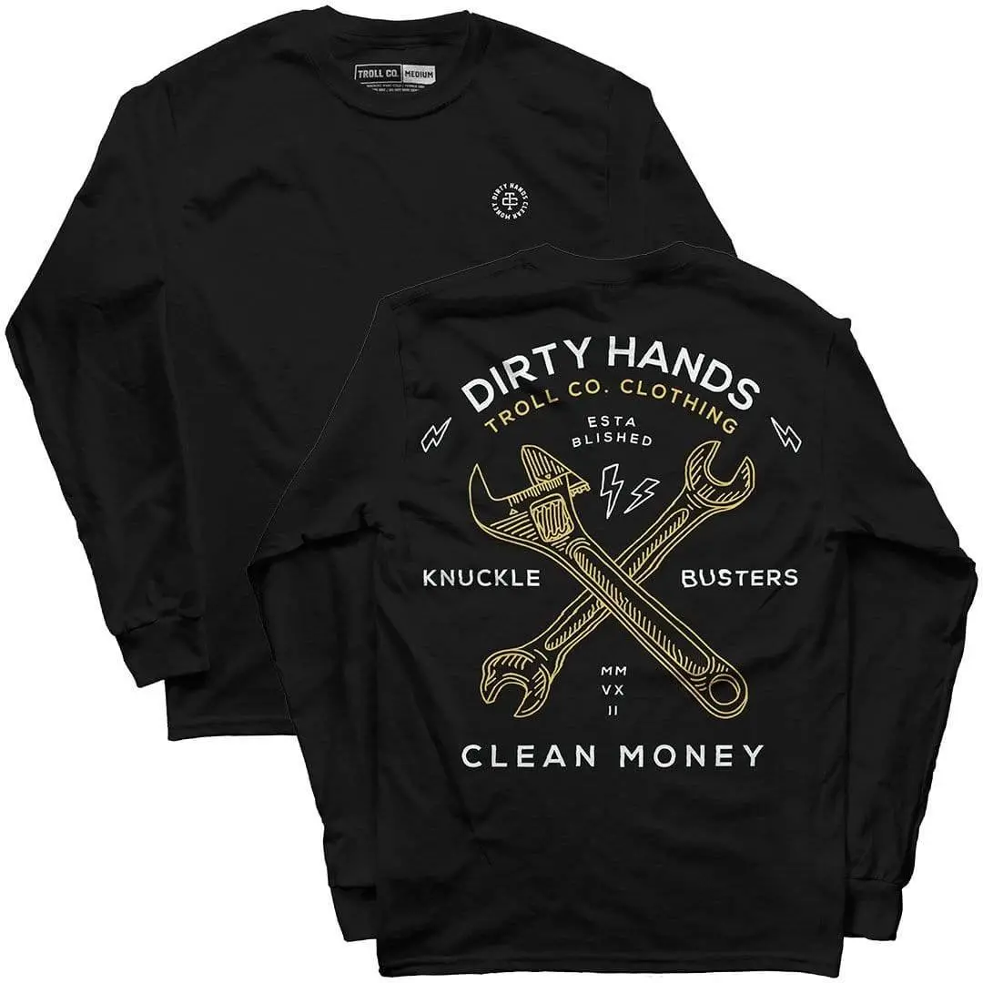 Twisted Wrenches Long Sleeve - Black 1