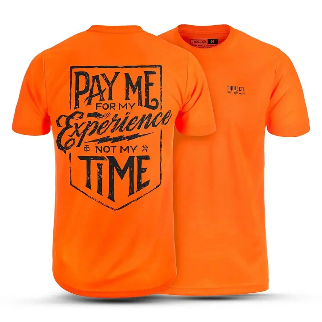 Men's Pay Me Hi-Vis T-Shirt 1
