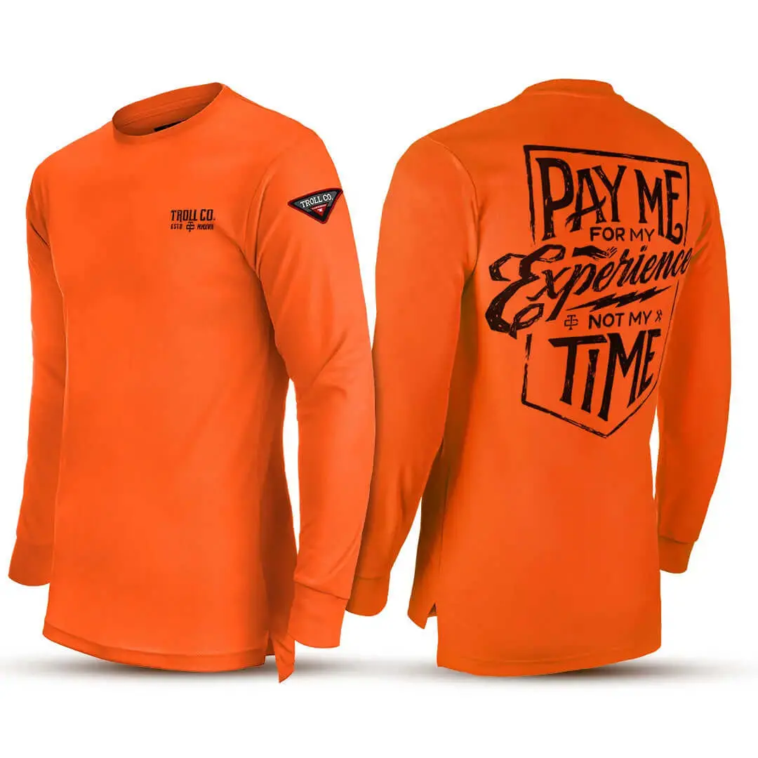 Men's Pay Me Hi-Vis Long Sleeve 1