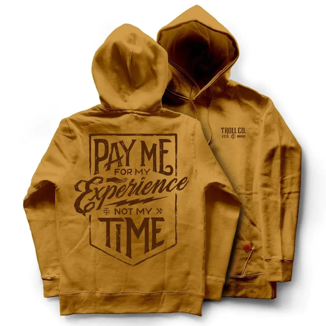Pay Me Hoodie - Saddle Brown 1