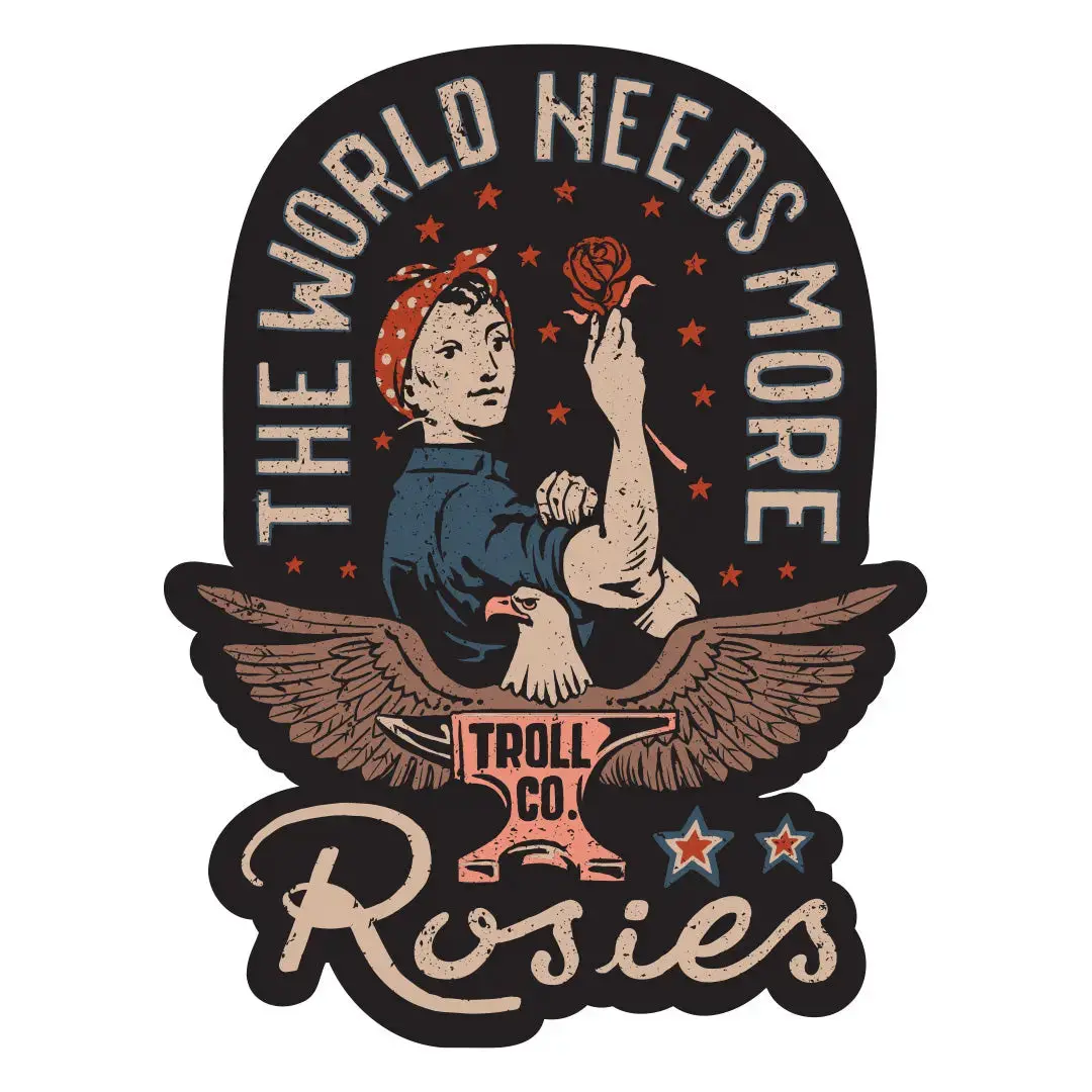 More Rosies Sticker 1