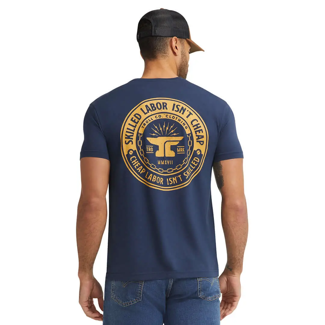 Men's Slic T-Shirt, Navy 1