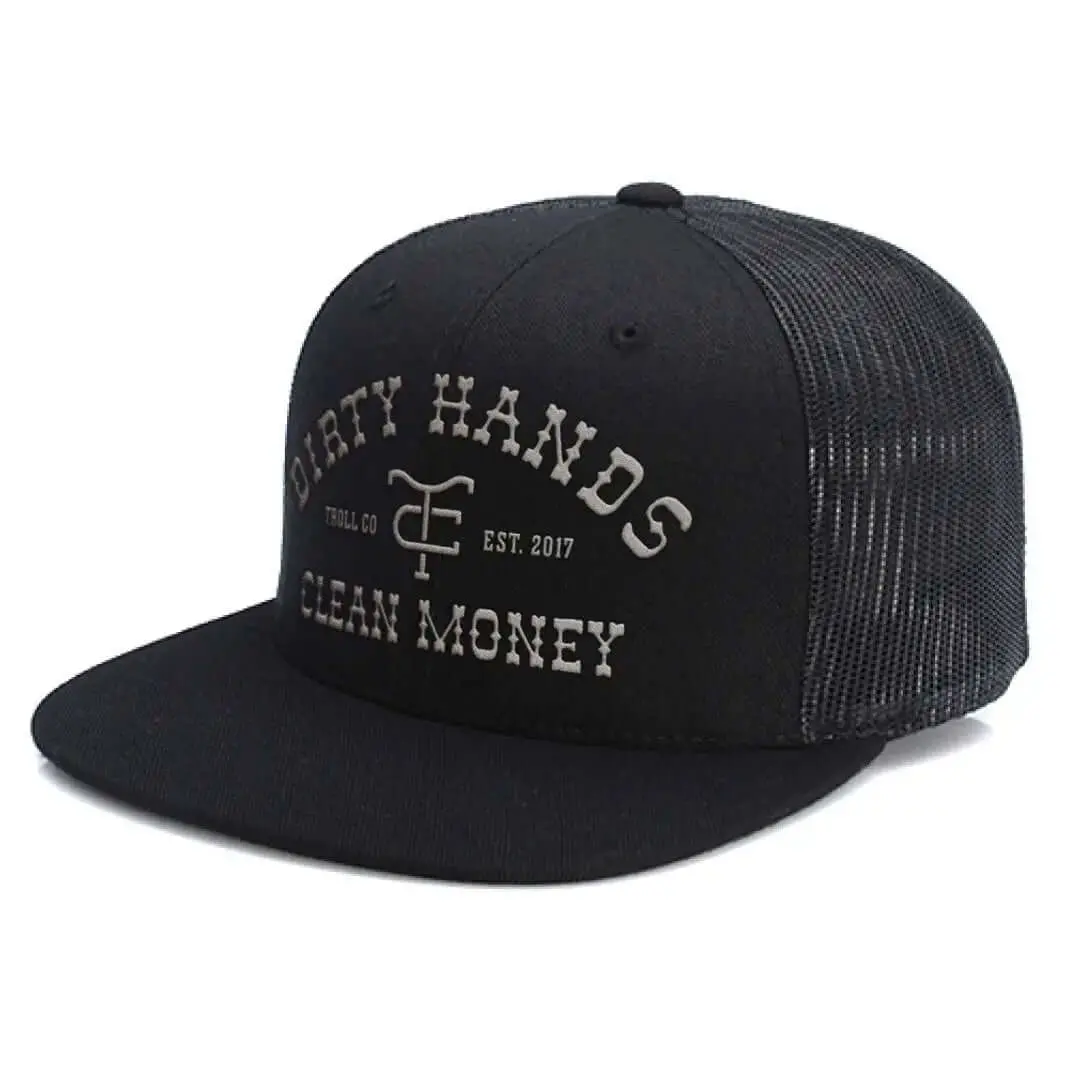Dhcm Frontier Flat Brim Trucker Hat 1