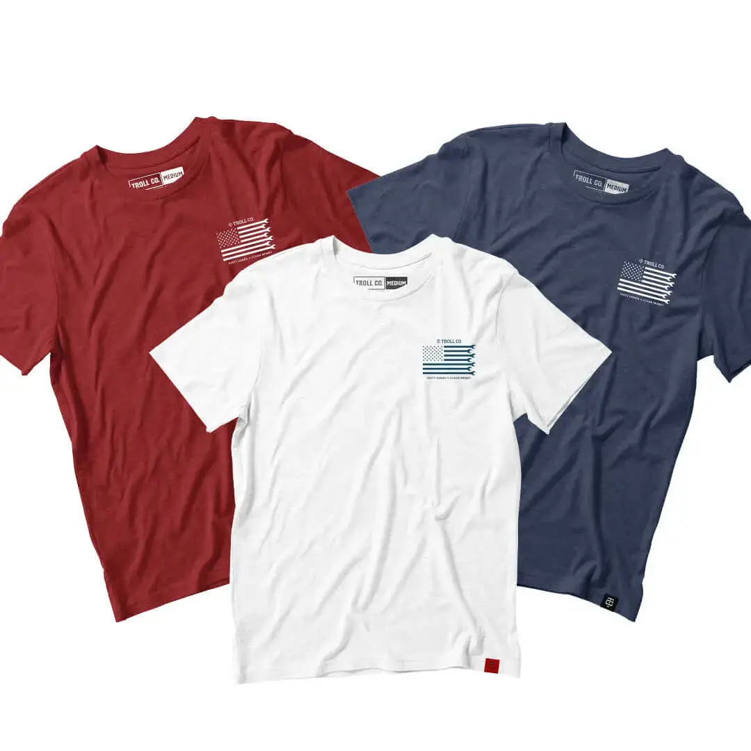 Men's 3-Pack Uncle Sam's T-Shirt 1
