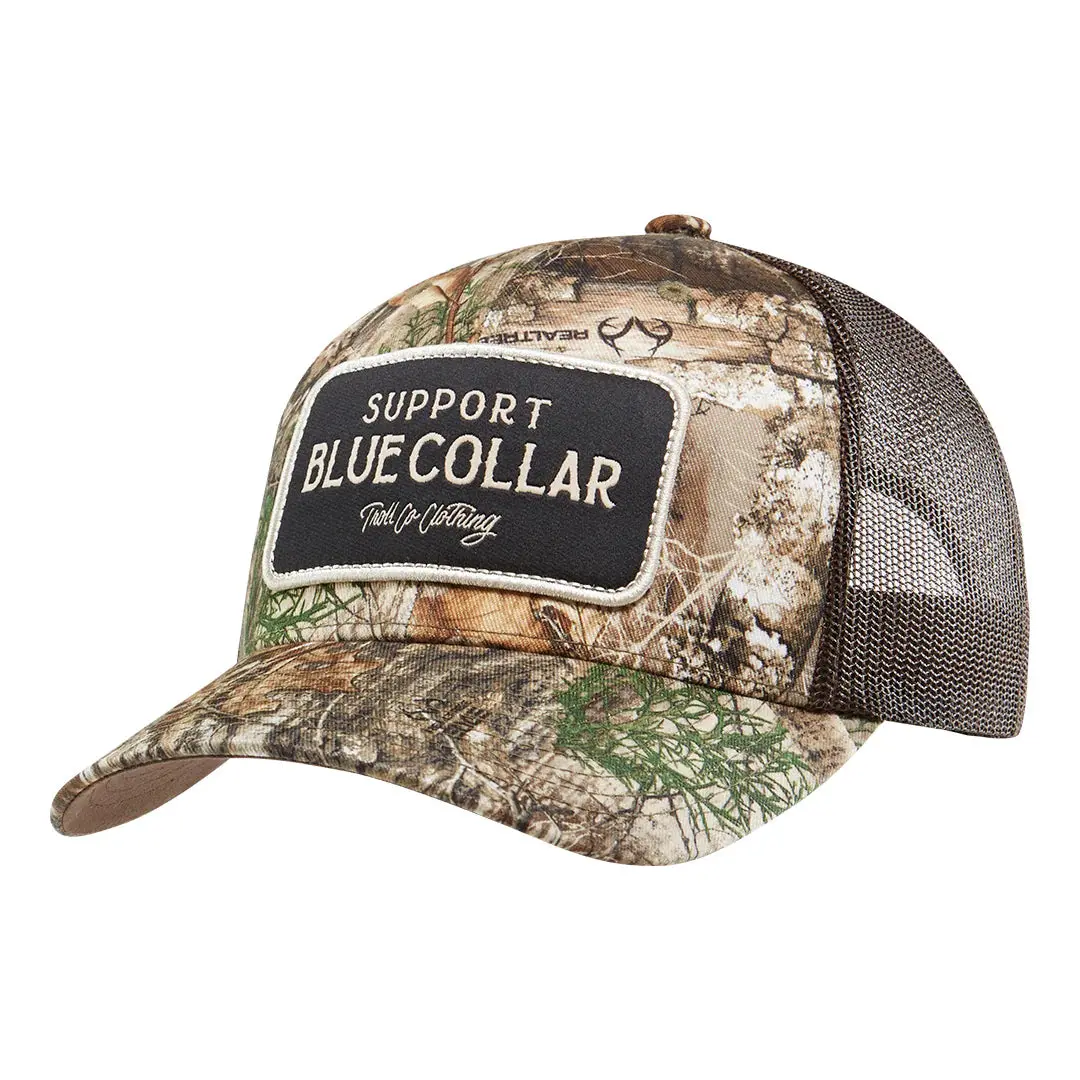 Sbc Realtree Barricade Curved Brim Trucker Hat - Realtree Edge/Brown 1