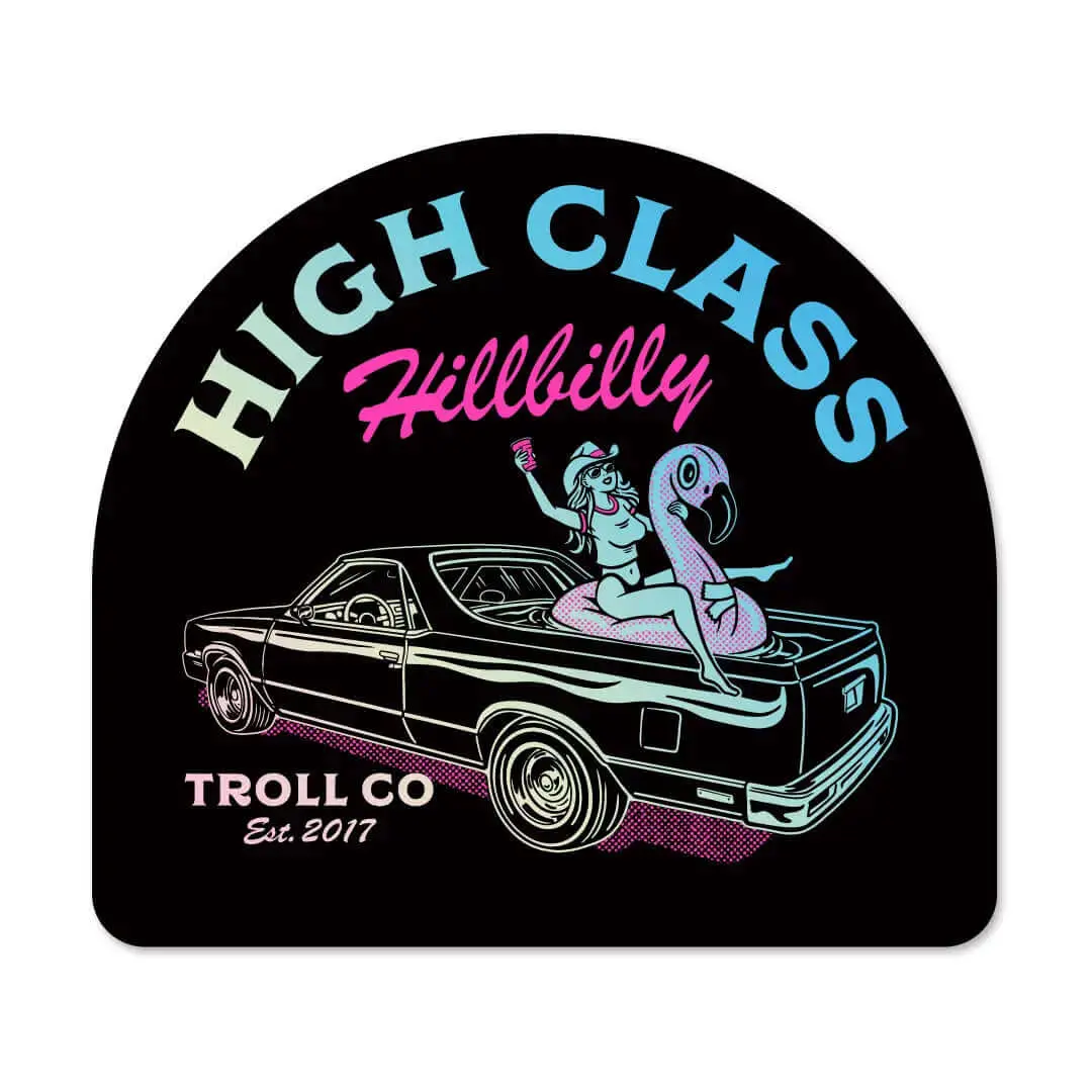 High Class Camino Sticker 1