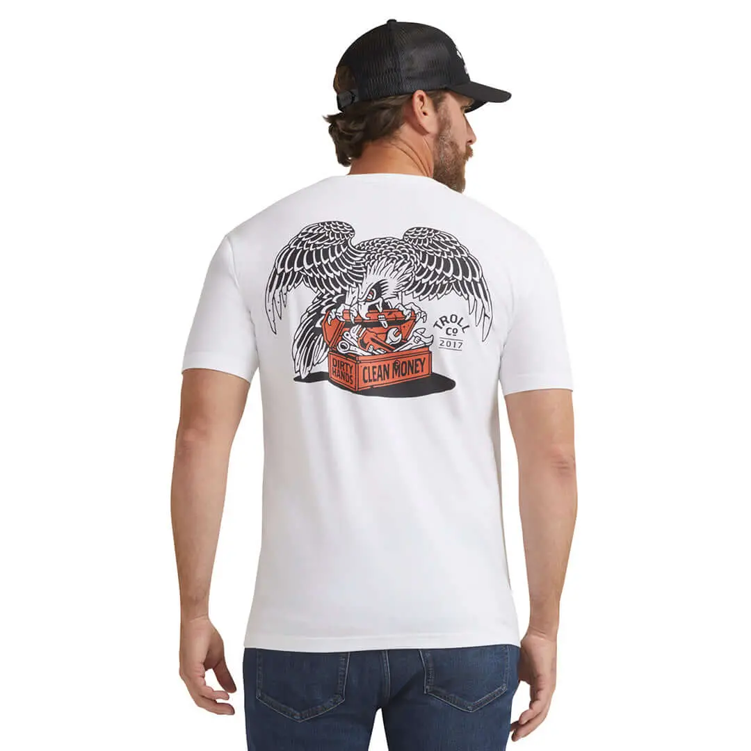 Men's Dhcm Eagle Eye T-Shirt, White 1