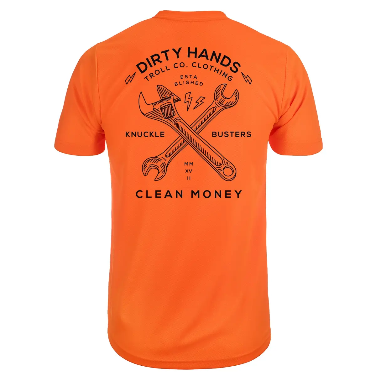 Men's Dhcm Twisting Wrenches Hi-Vis T-Shirt 2