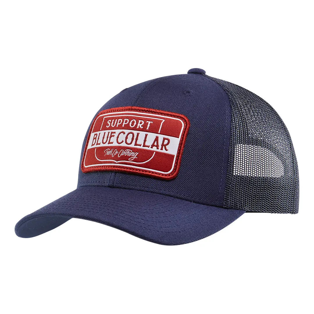 Sbc Barricade Shield Curved Brim Trucker Hat 1