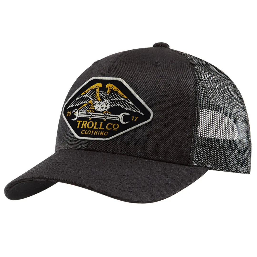 Dhcm Wing Spanner Curved Brim Trucker Hat 1
