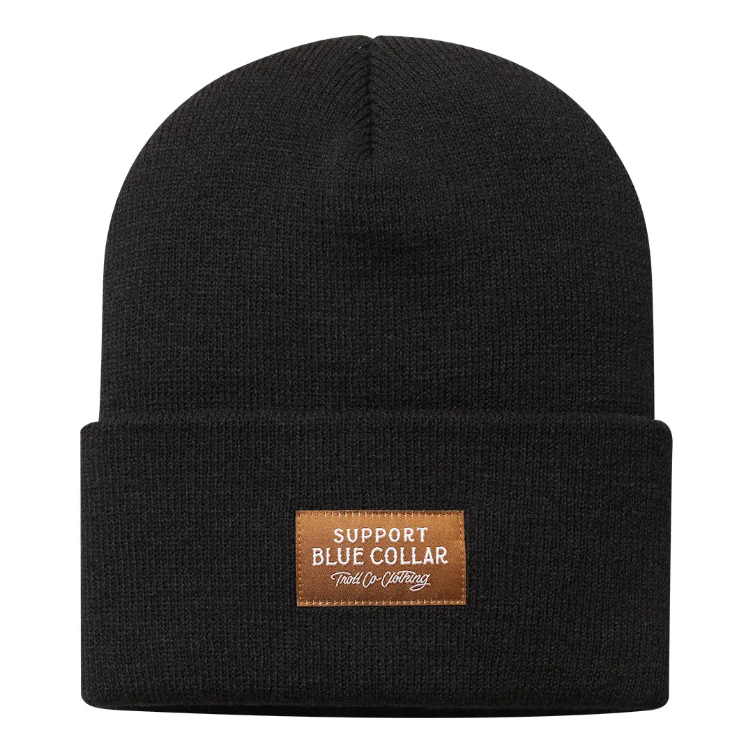 Barricade Woven Label Beanie 1