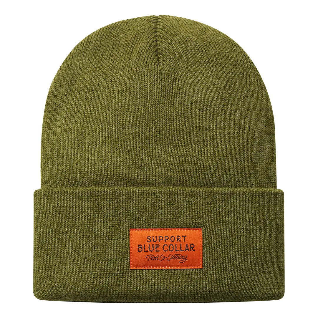 Barricade Woven Label Beanie 1
