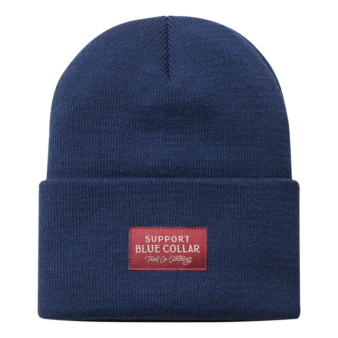 Barricade Woven Label Beanie 1
