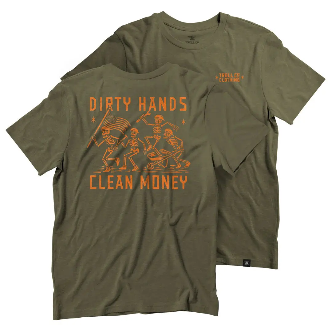 Dhcm Flagship Parade Ss Tee- Military Green 1