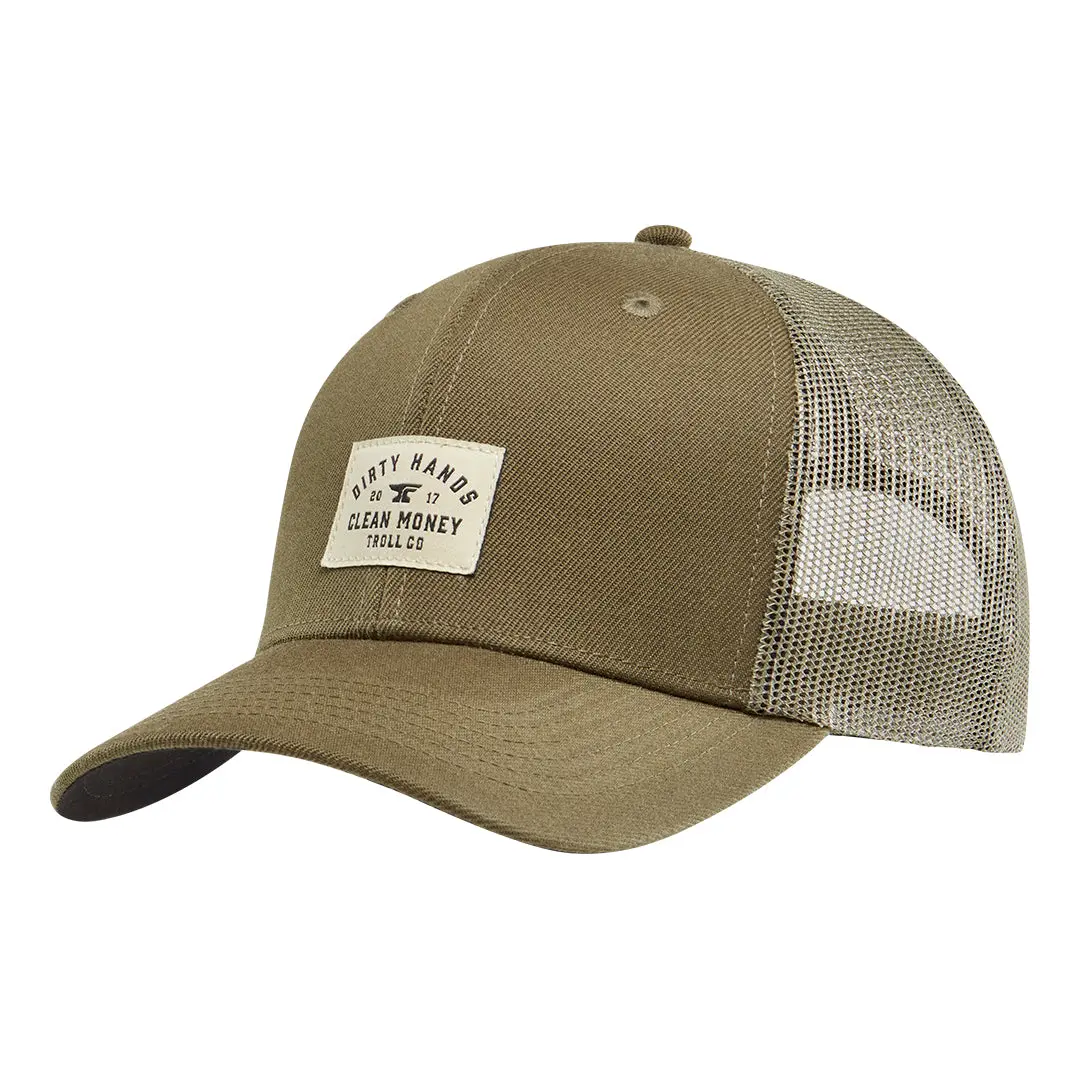Dhcm Woven Label Curved Brim Trucker Hat 1
