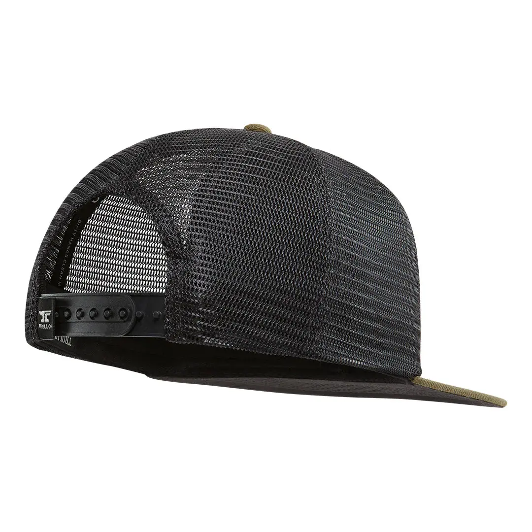 Barricade Anvil Flat Bill Snapback- Military Green 2
