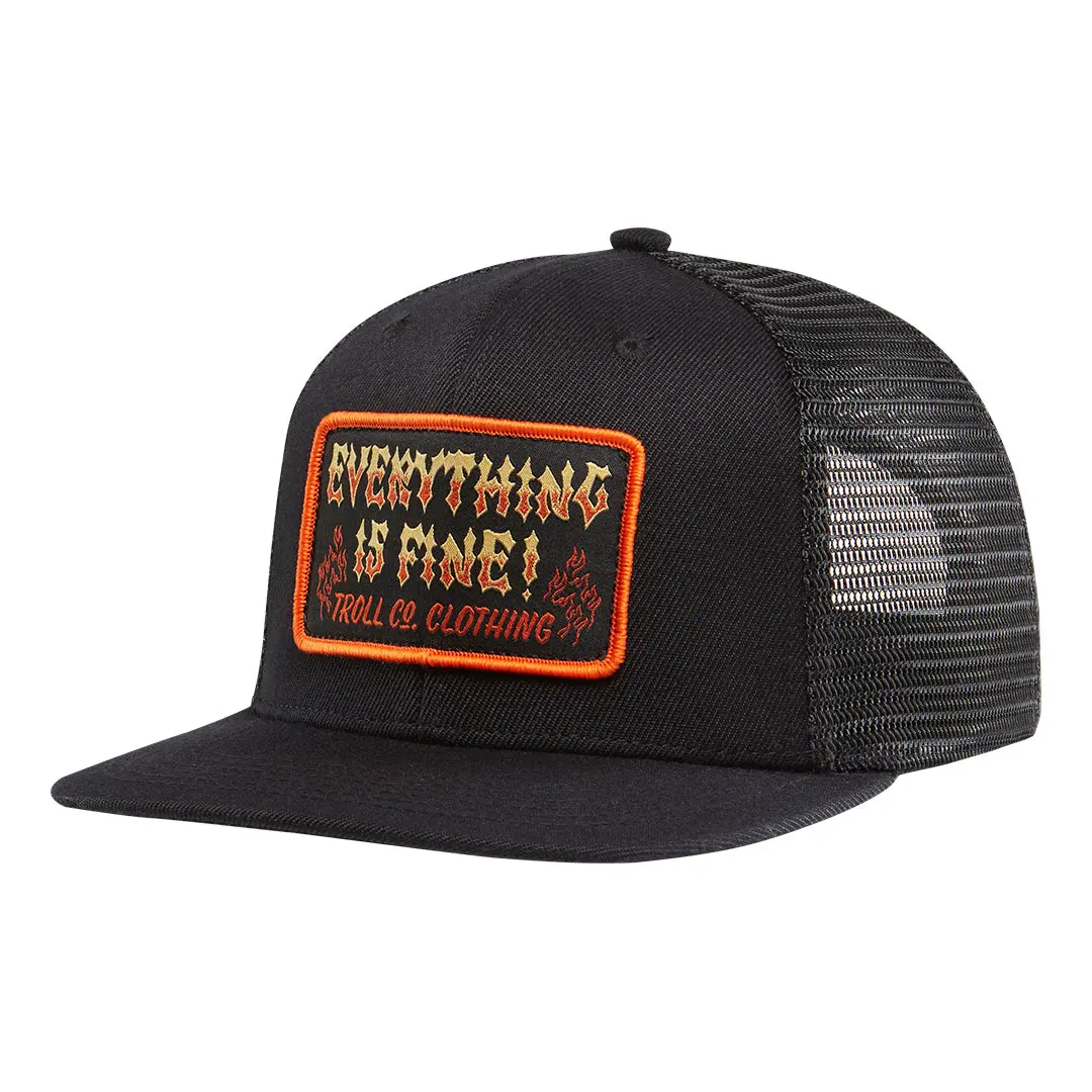 Everything Is Fine Trucker Hat 1