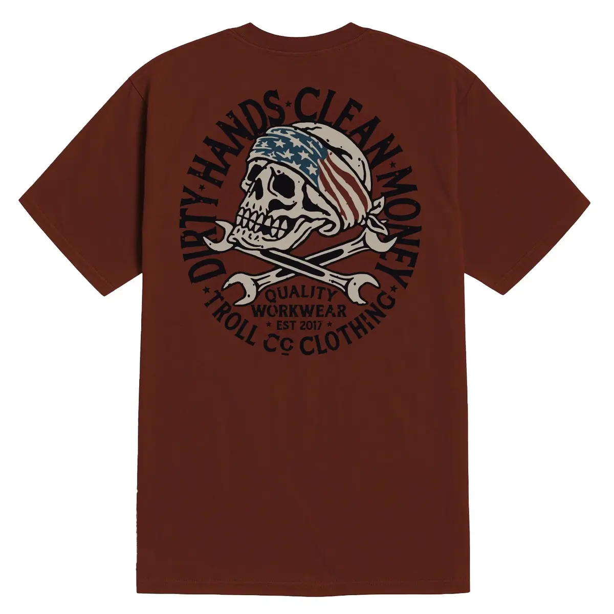 Dhcm Pirate Ss Tee- Red Clay 1