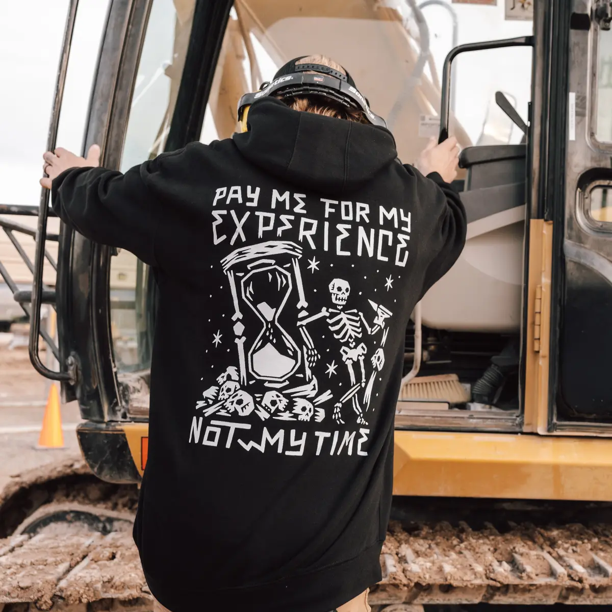 Men's Pay Me Hourglass Hoodie 5