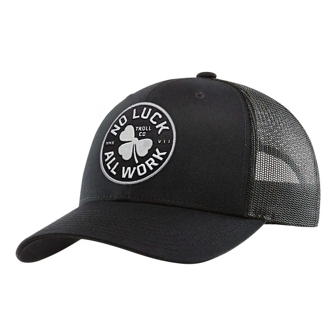 Nolaw Broken Clover Curved Brim Trucker Hat 1