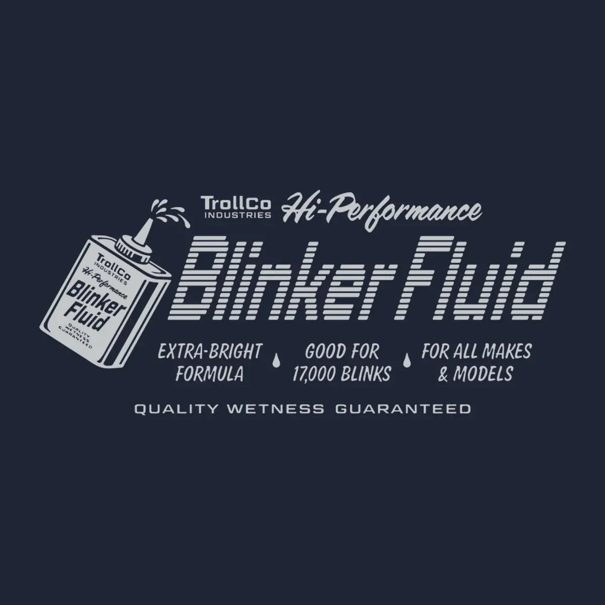 Tci Blinker Fluid Ss Tee- Navy 1