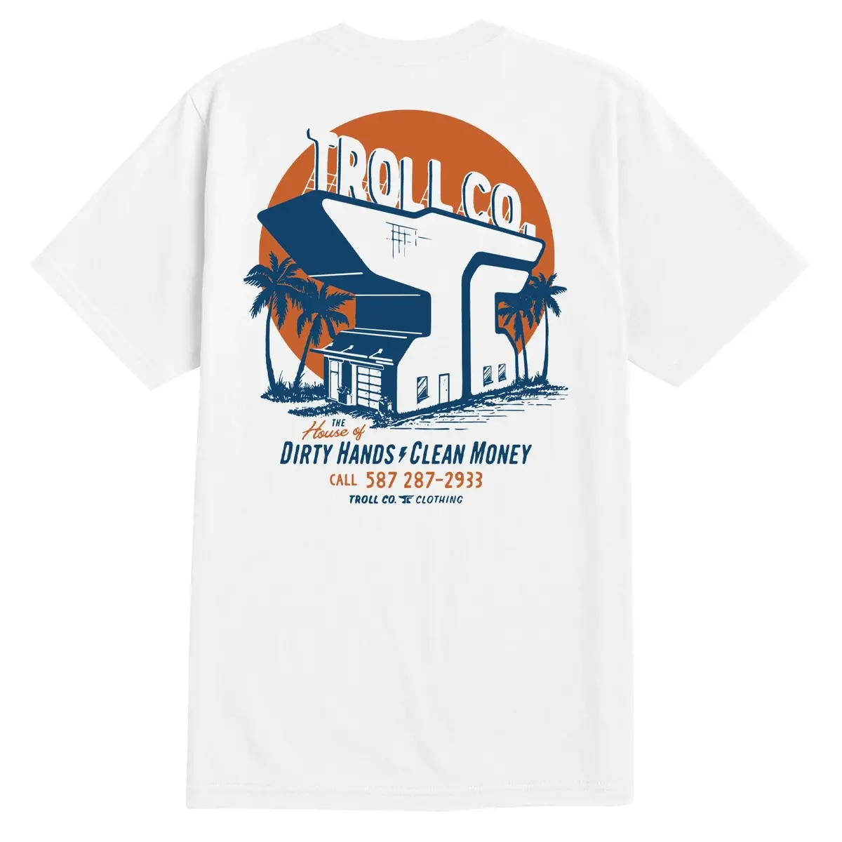 House Of Dhcm Ss Tee- White 2