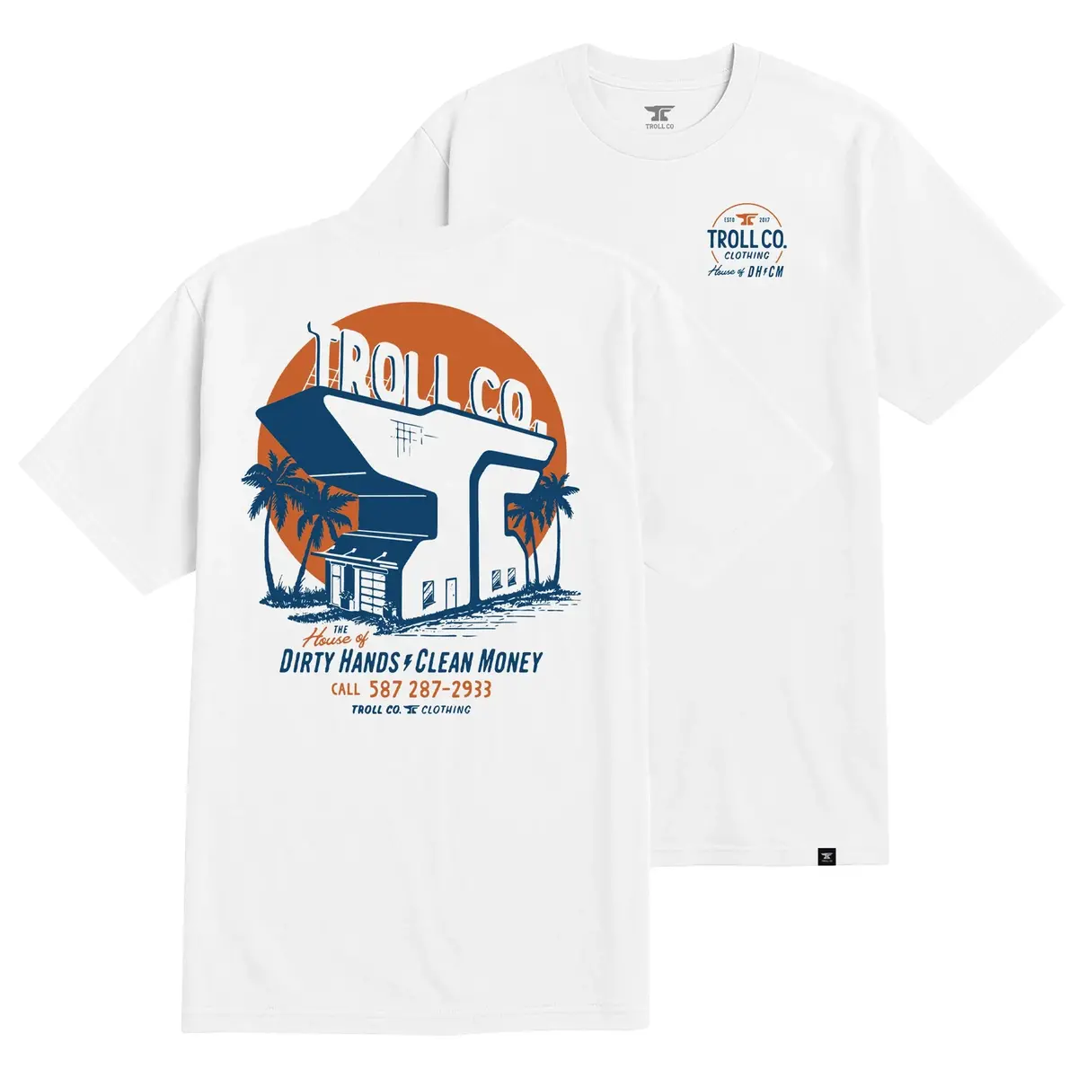 House Of Dhcm Ss Tee- White 4