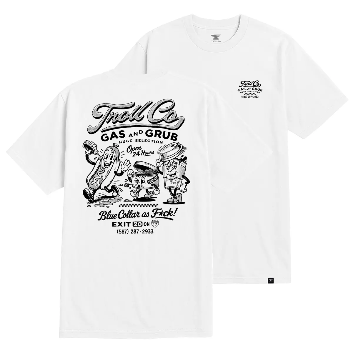 Men's Gas And Grub T-Shirt 1