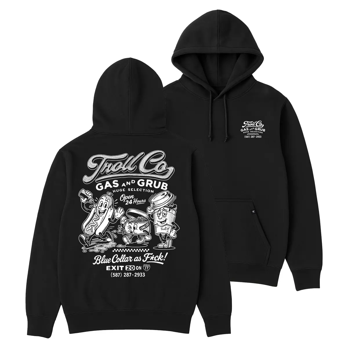 Men's Gas And Grub Hoodie 1