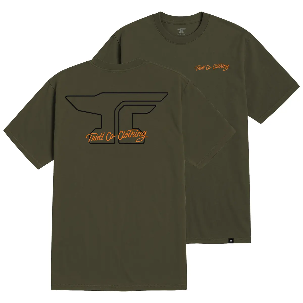 Men's Anvil Scripted T-Shirt 1