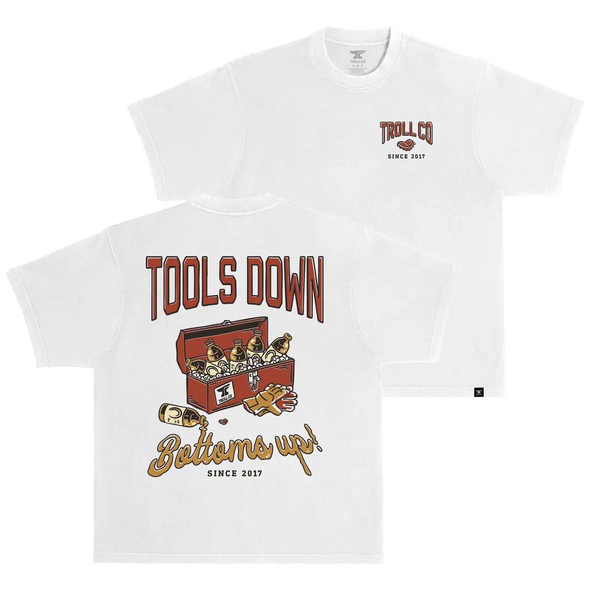 Men's Tools Down Heavyweight Pigment Dye T-Shirt 1