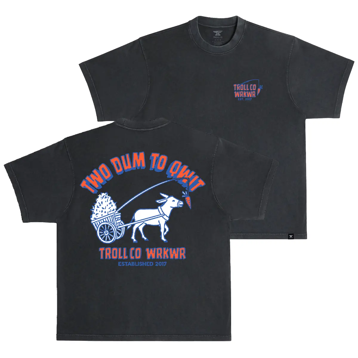 Men's Two Dum Heavyweight Pigment Dye T-Shirt 1