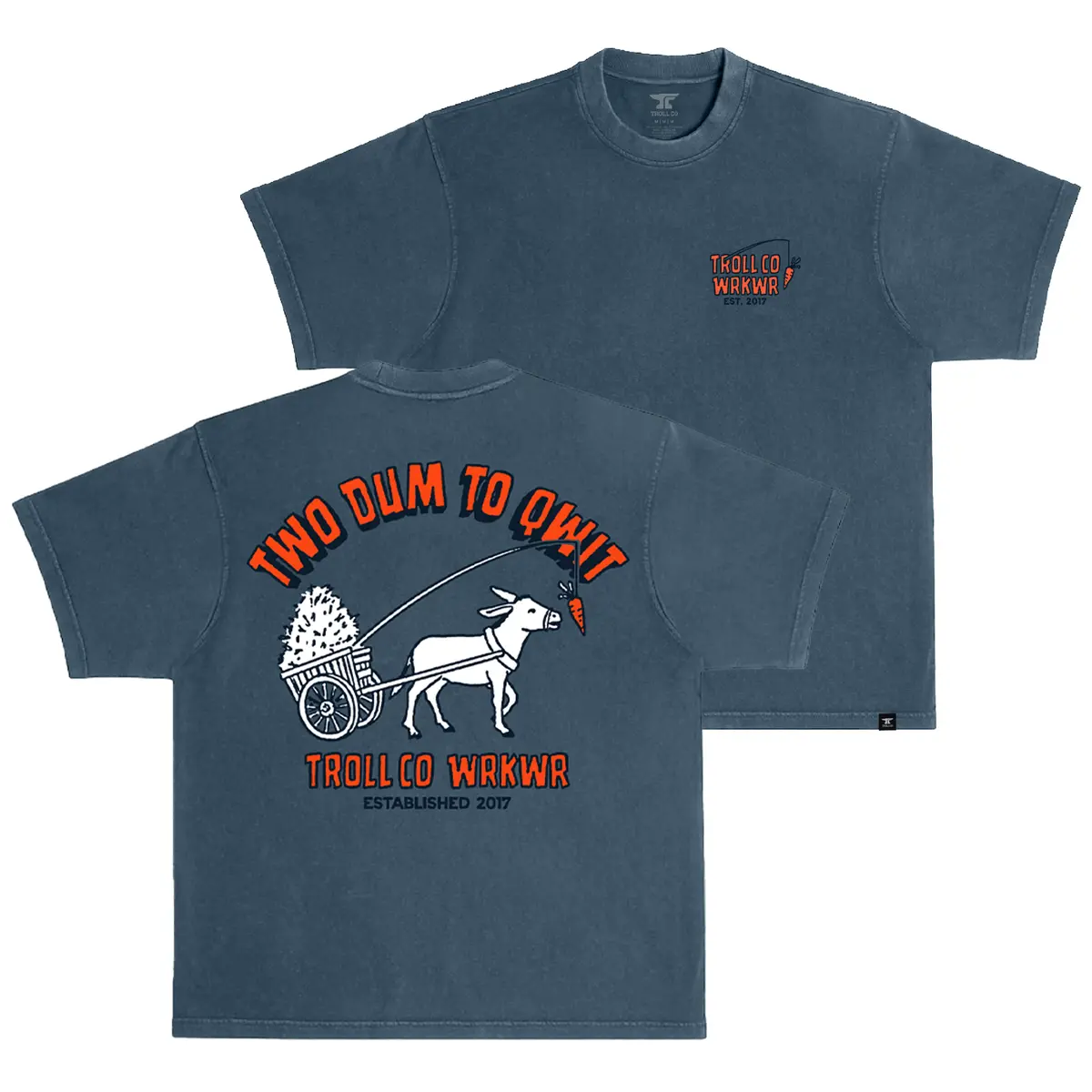Men's Two Dum Heavyweight Pigment Dye T-Shirt 1